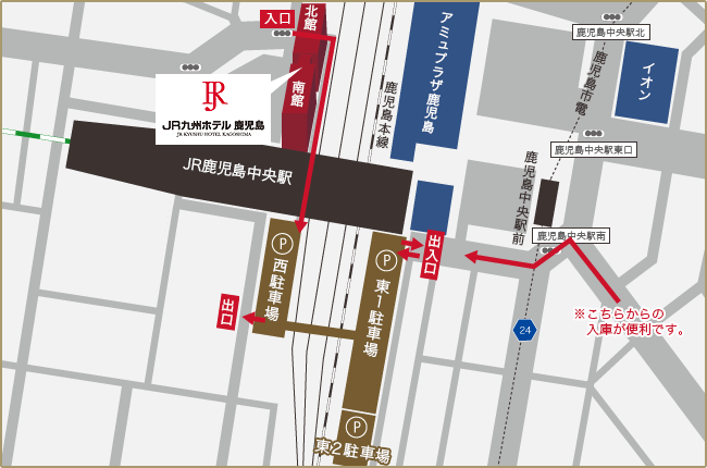 駐車場のご案内