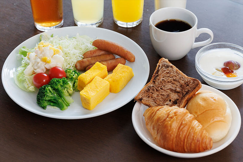 朝食のご案内