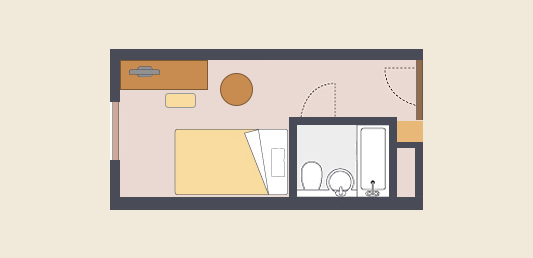 スタンダードダブル(南館)