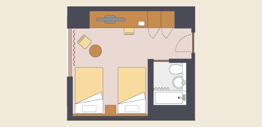 スタンダードツイン(北館)