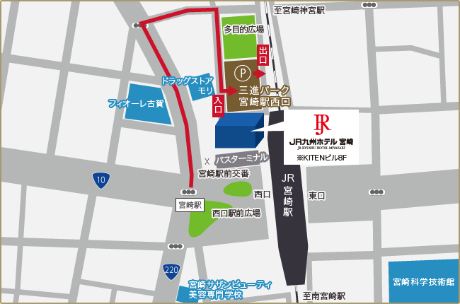 駐車場のご案内