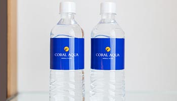 Complimentary Mineral Water