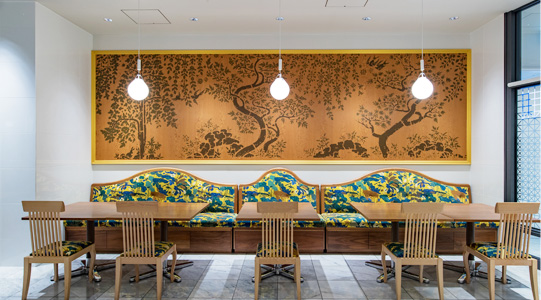 庭の食卓・四季