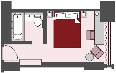 スタンダードダブル(クイーン)