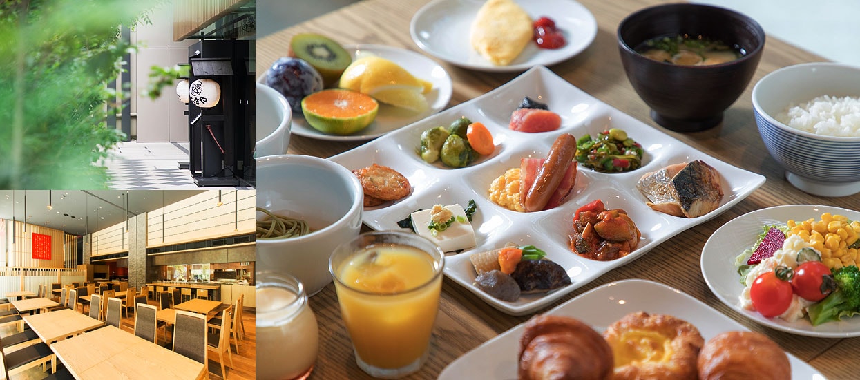 飯店提供的早餐的食材來自被稱為和食寶庫的九州